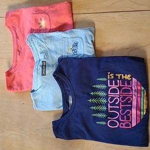 Bundle of 3 Eddie Bauer Girls t-shirts
